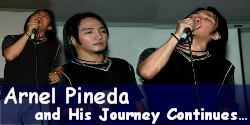 Arnel Pineda and His Journey Continues